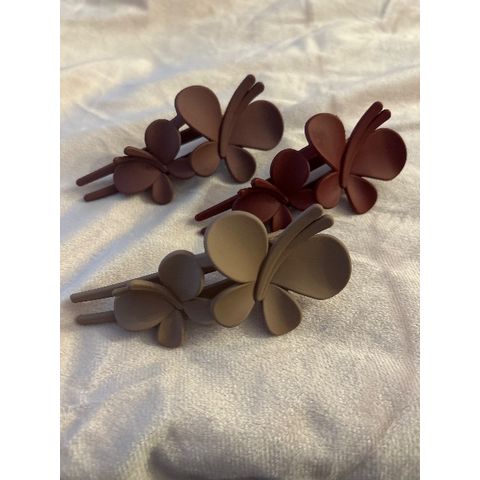 Pinza del pelo forma mariposa