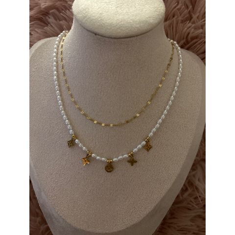 Colgante doble Glamur