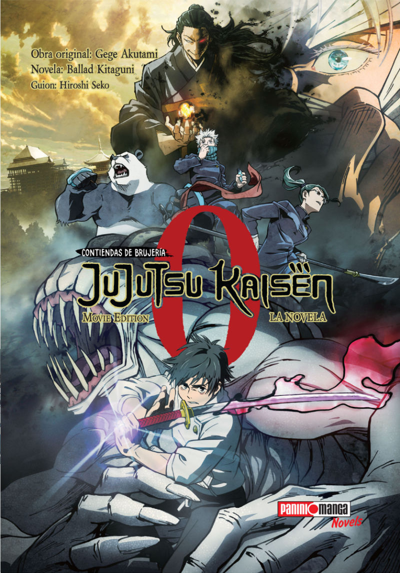 JUJUTSU KAISEN 0 - NOVELA