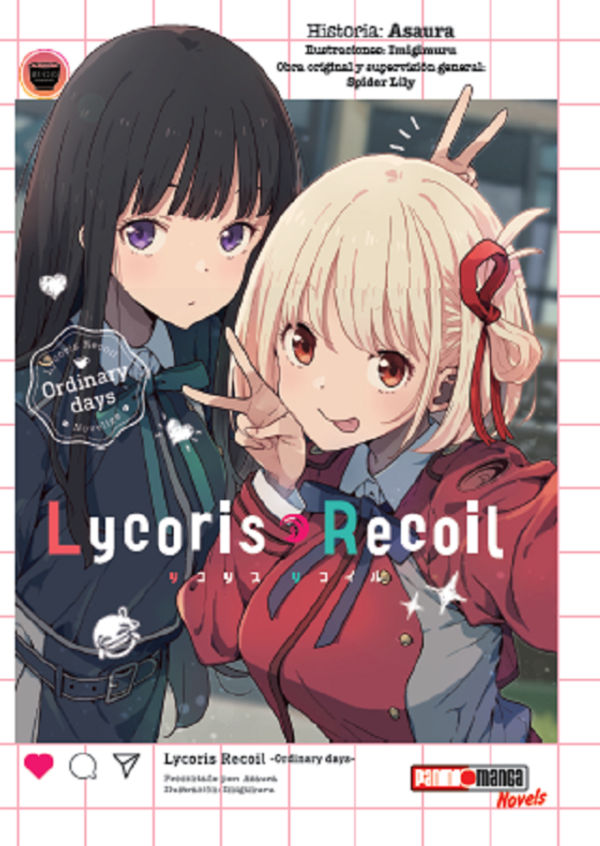 LYCORIS RECOIL - NOVEL N.1