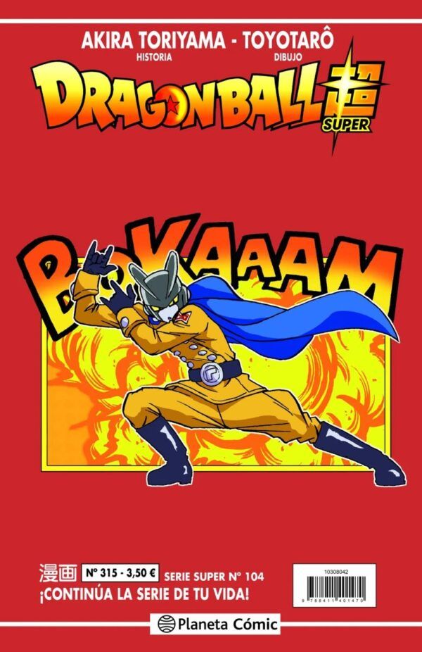 DRAGON BALL SERIE ROJA 315