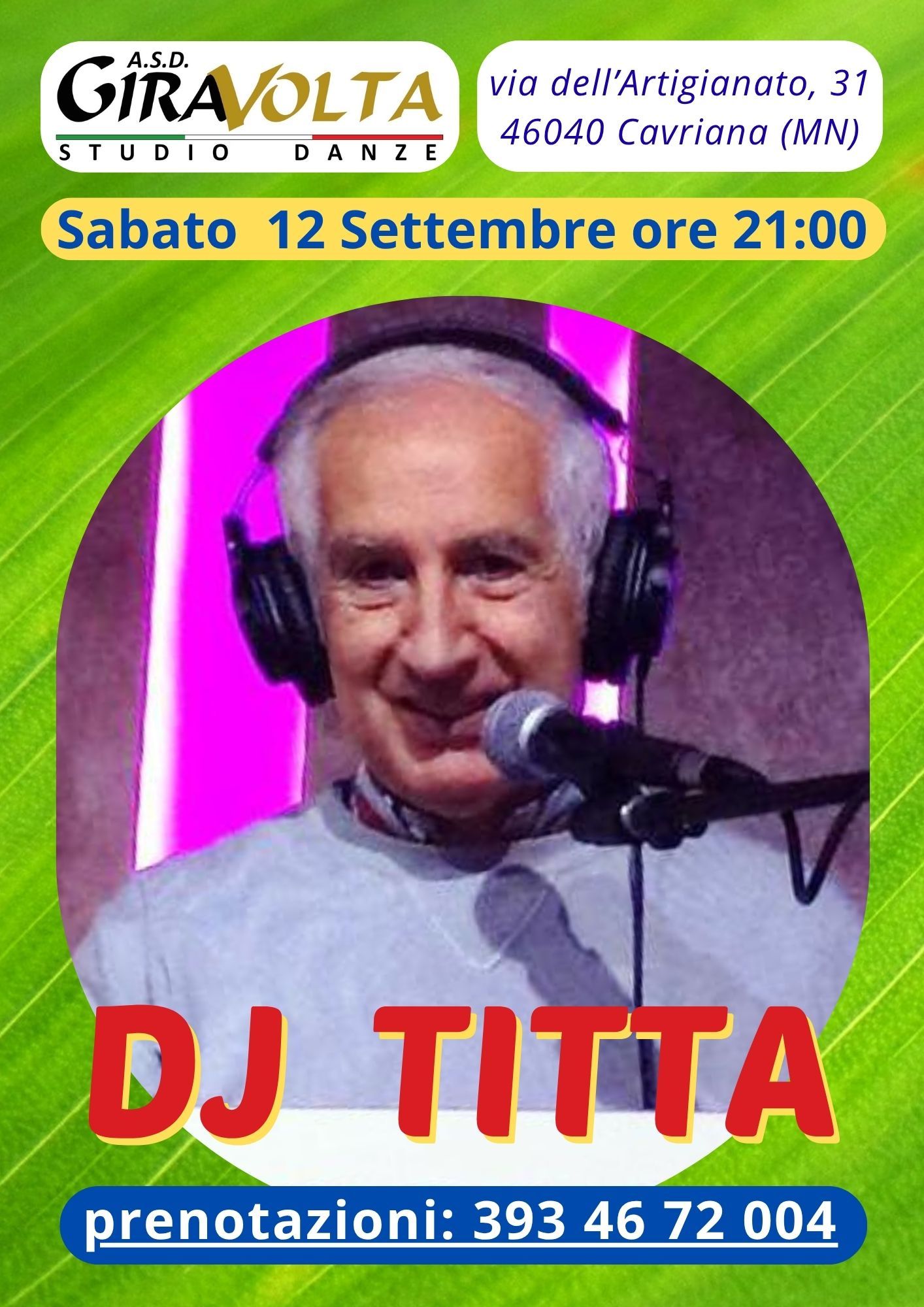 Locandina evento