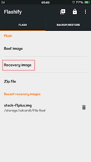 Stock Recovery Oppo F1 Plus