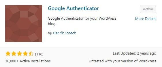 Cara menggunakan Google Authenticator di WordPress