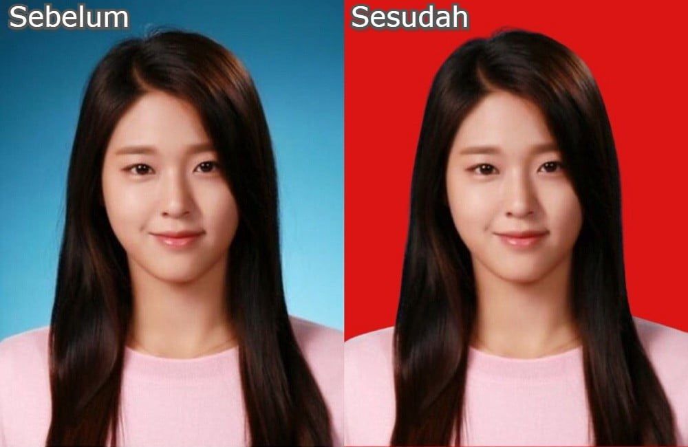 Cara Ganti Background Foto Jadi Merah atau Biru » Danusyakti