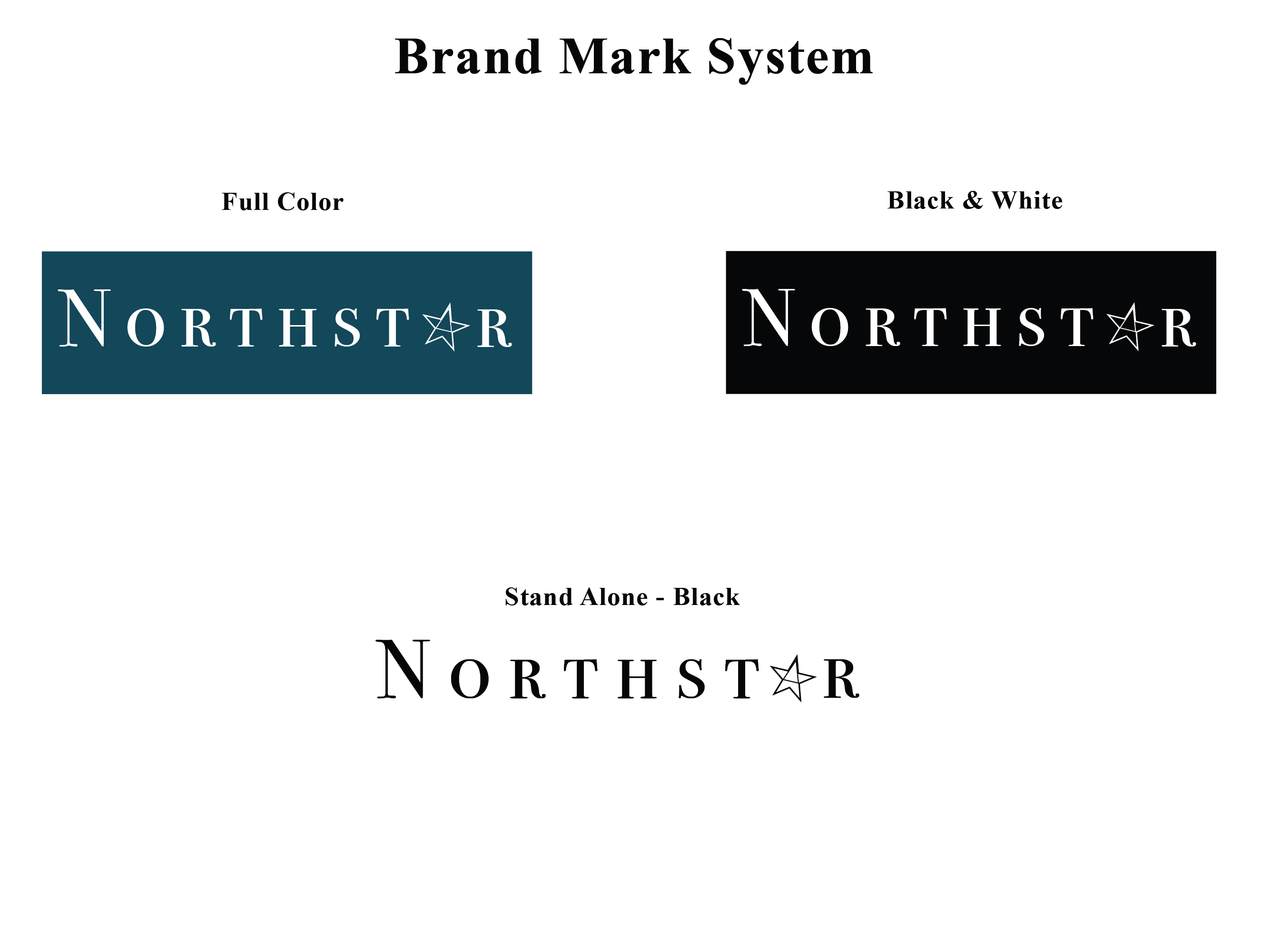 Northstar logo system