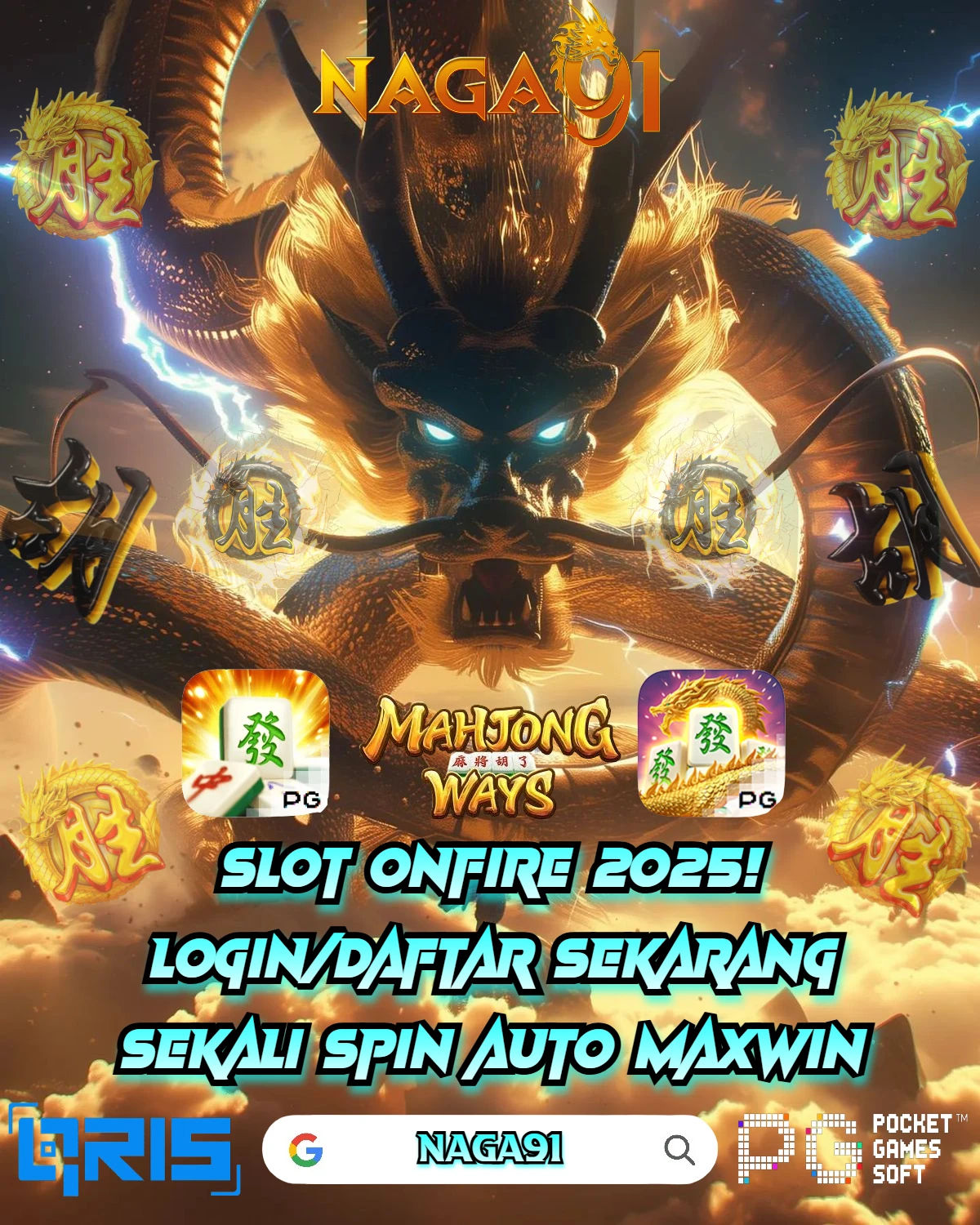 NAGA91: Login Slot Paling Onfire 2025, Sekali Spin Auto Maxwin