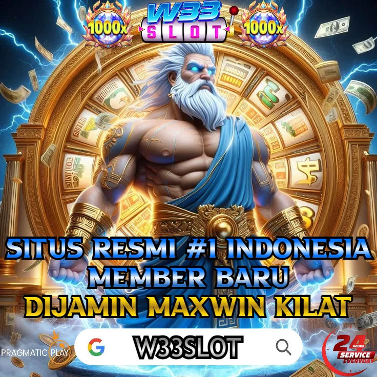 W33SLOT : Raja Login Kilat Maxwin Tercepat #1 Indonesia