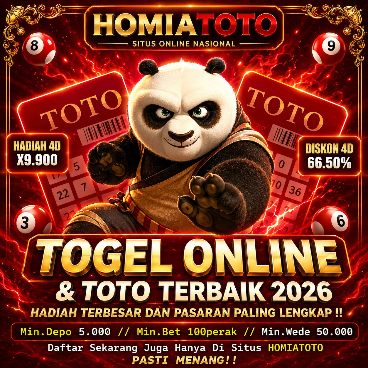 Akses HOMIATOTO Portal Resmi Toto Togel Online Terpercaya 2026