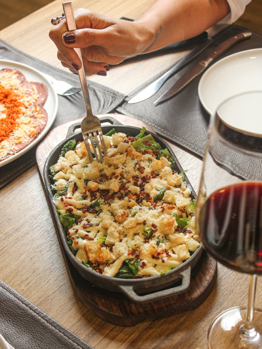 Ensalada César al Carbón