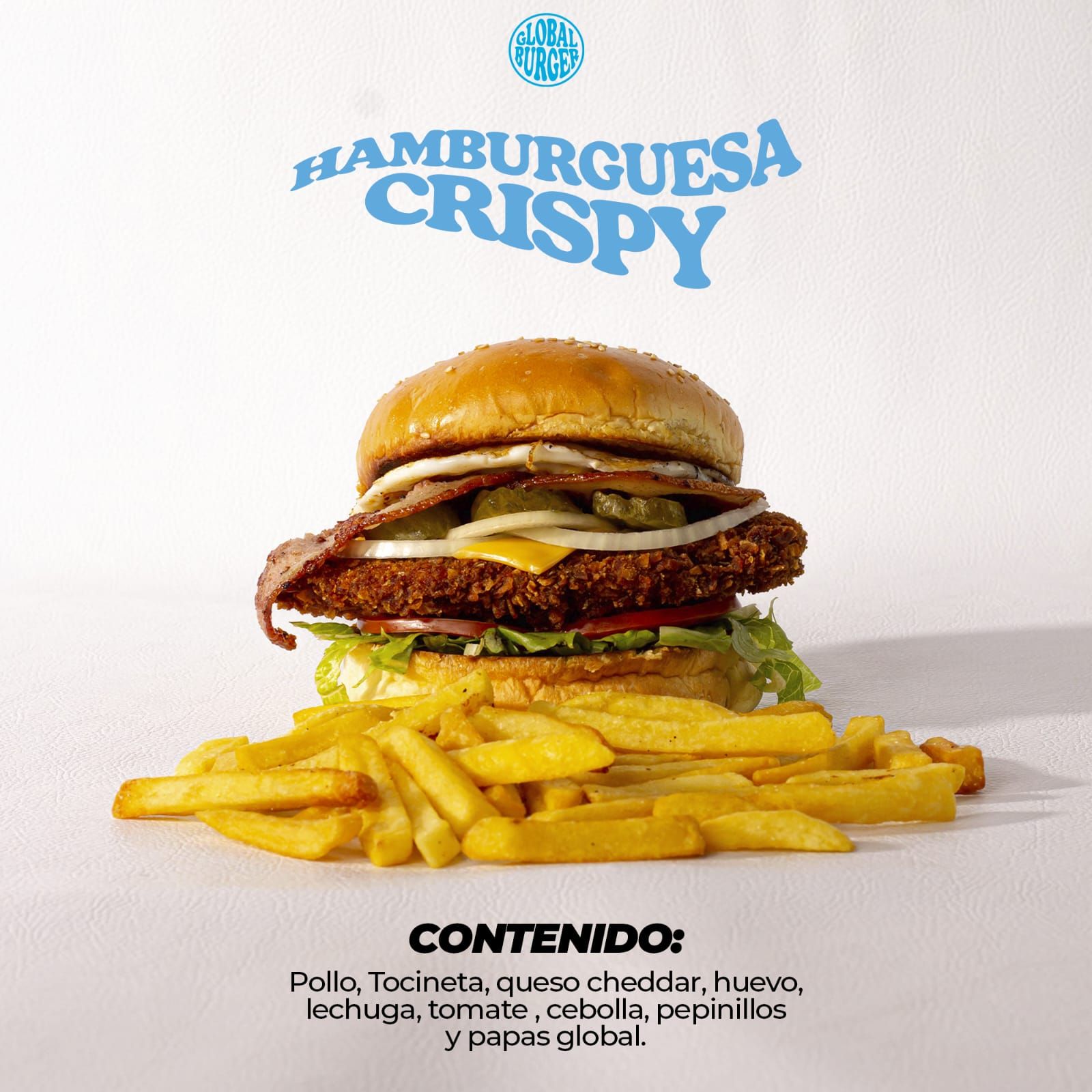 Burger crispy