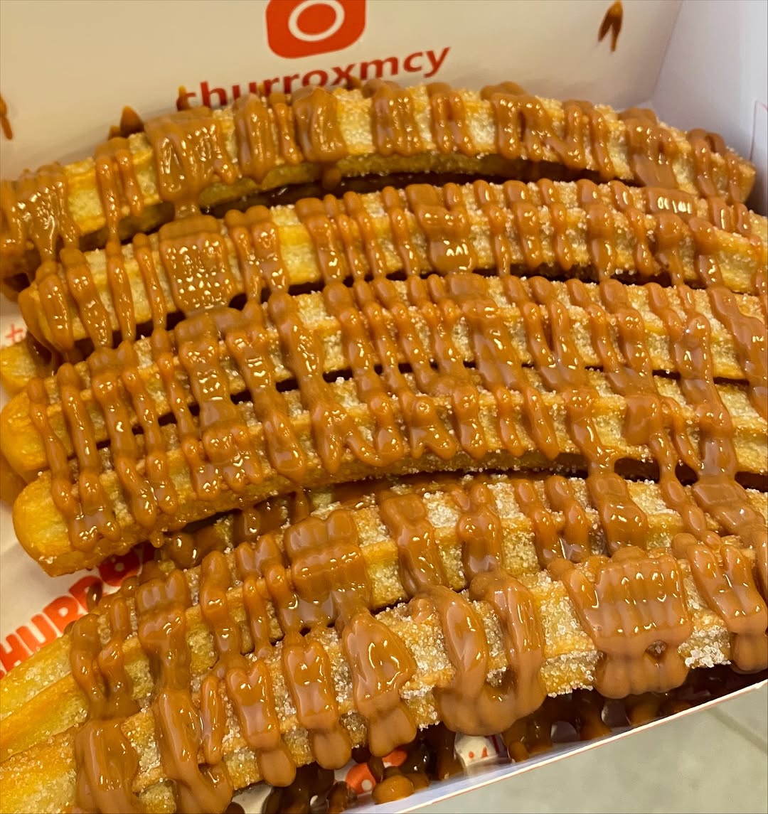 Churros con azúcar o azúcar y canela + arequipe