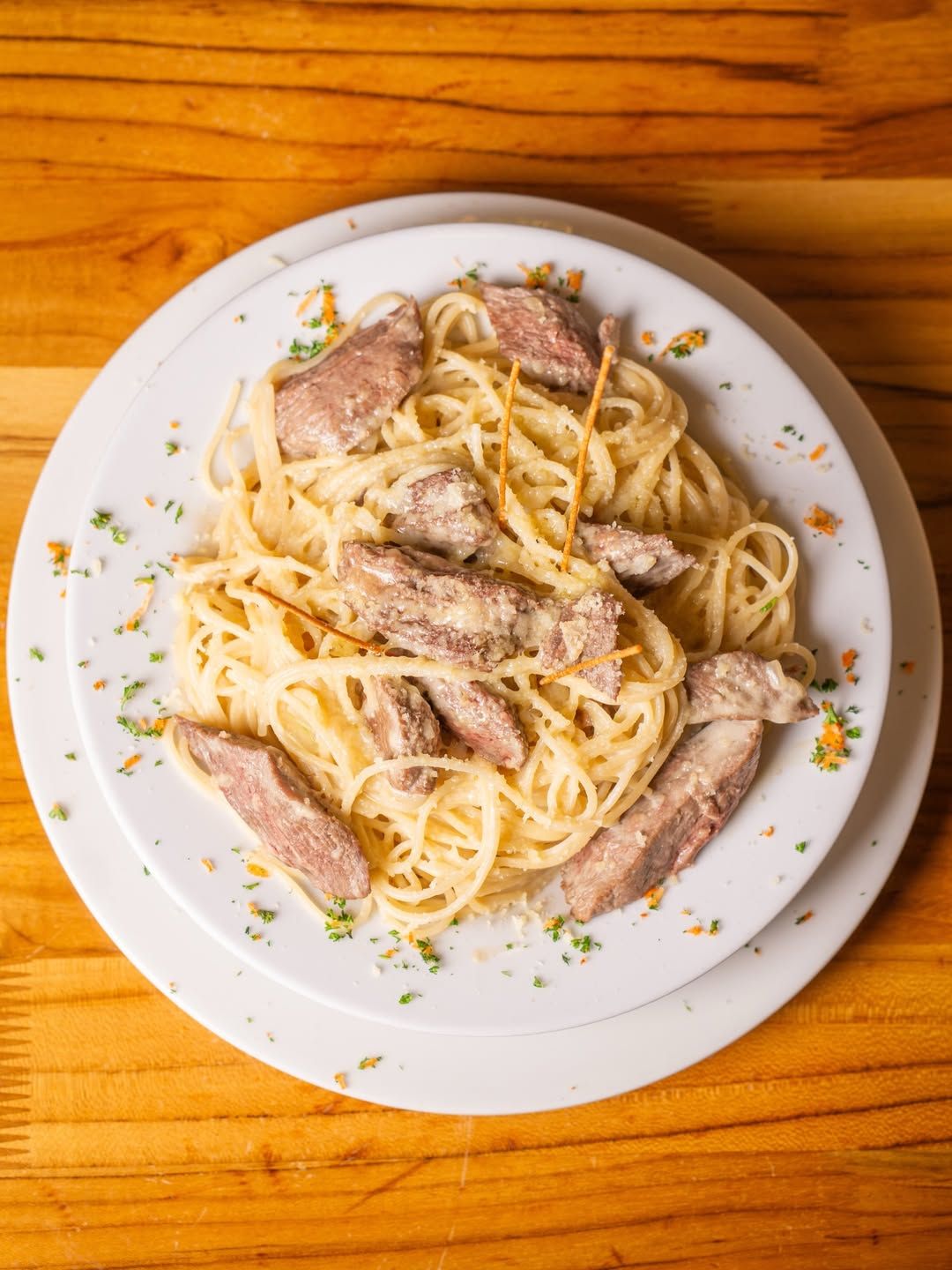 Pasta a la mina grill