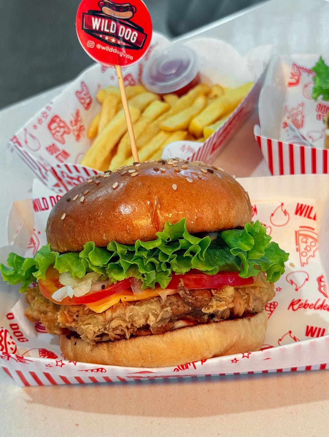 Burger de pollo