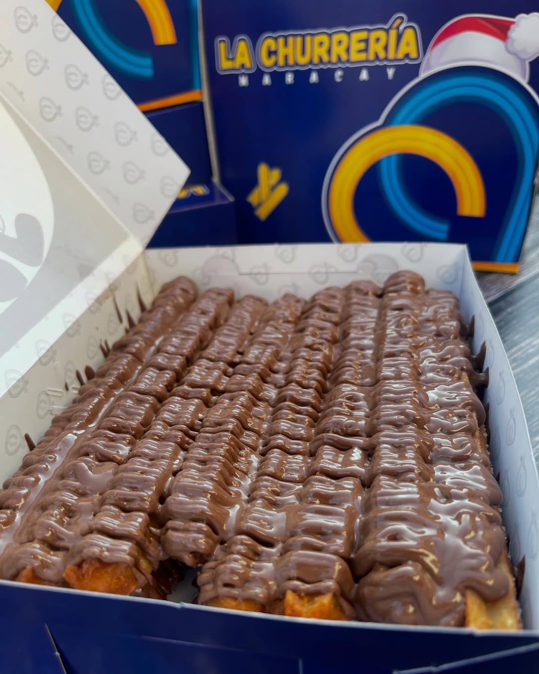 Churros con chocolate