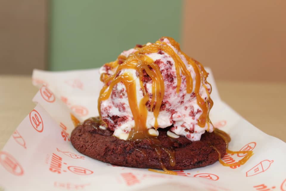 Galleta con helado