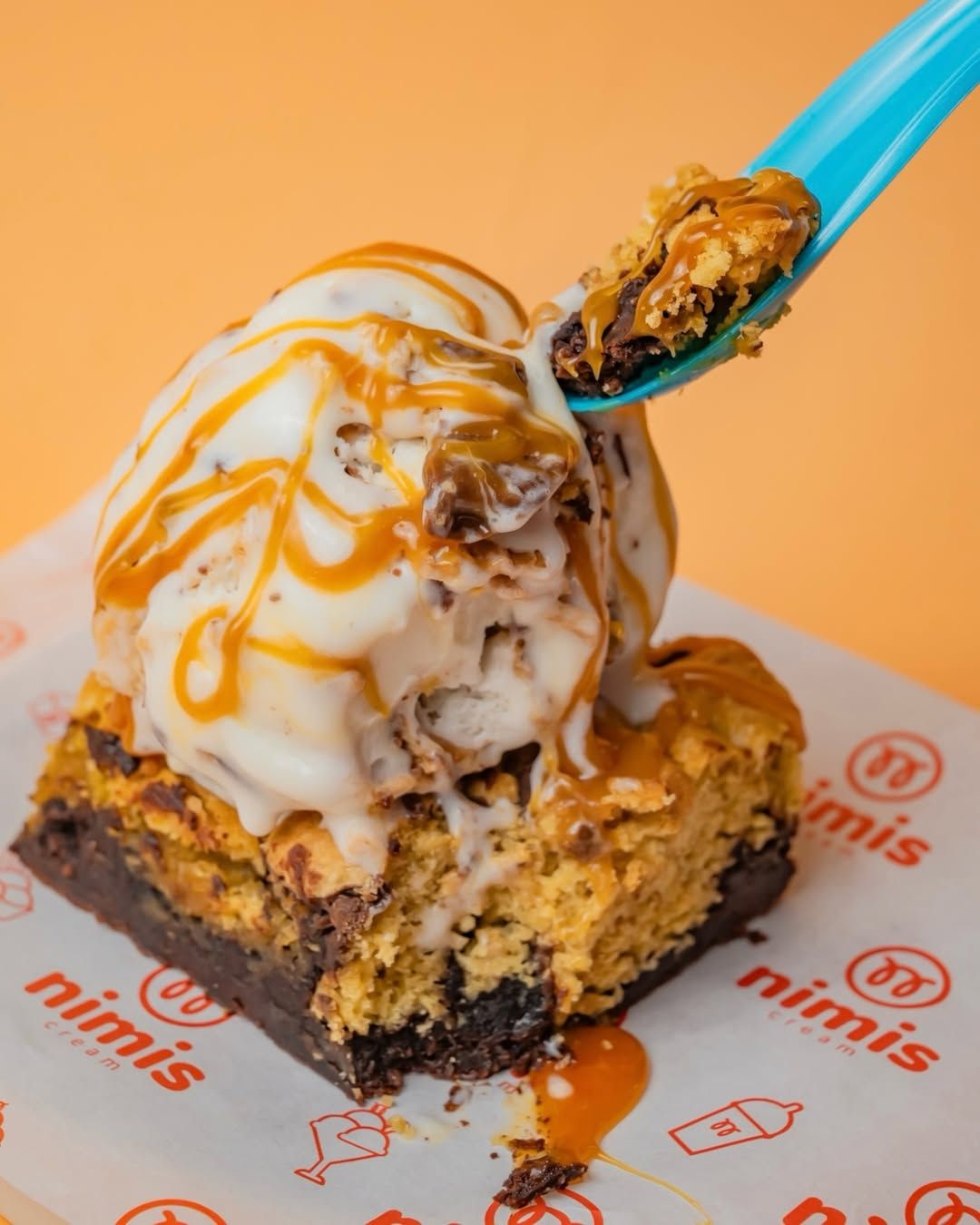 Brookie con Helado