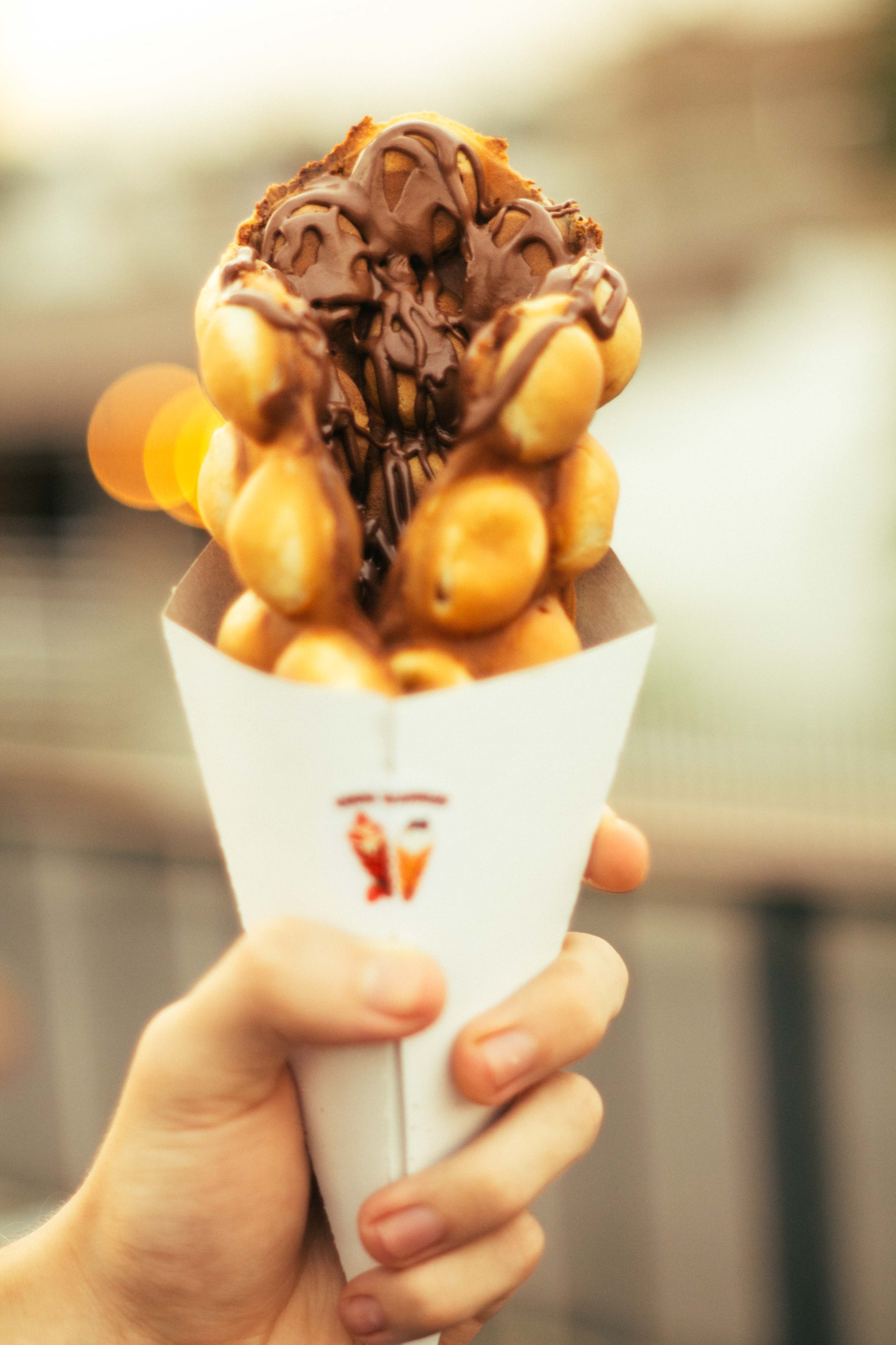 Waffle sirop