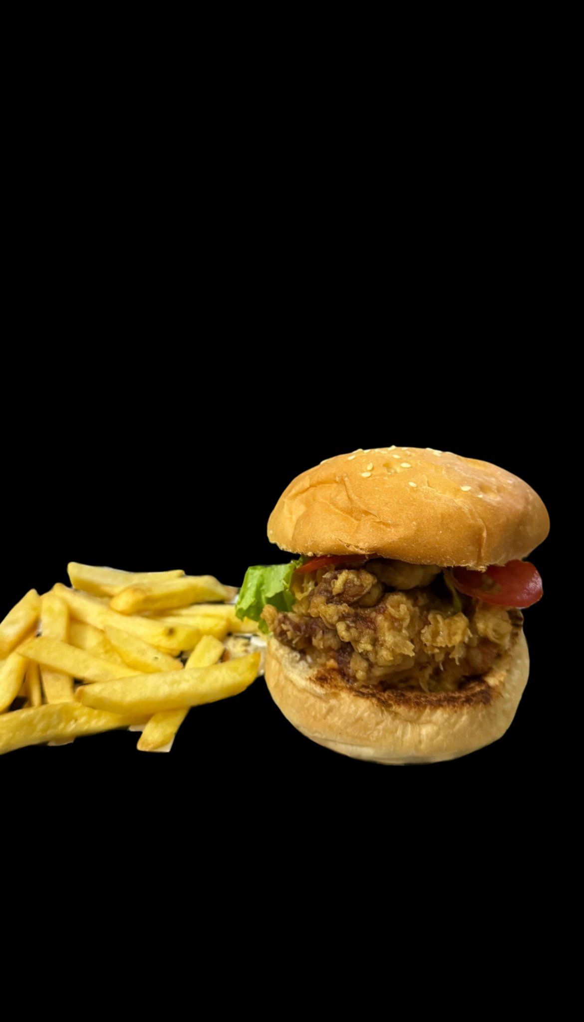 Hamburguesa Clásica Crispy
