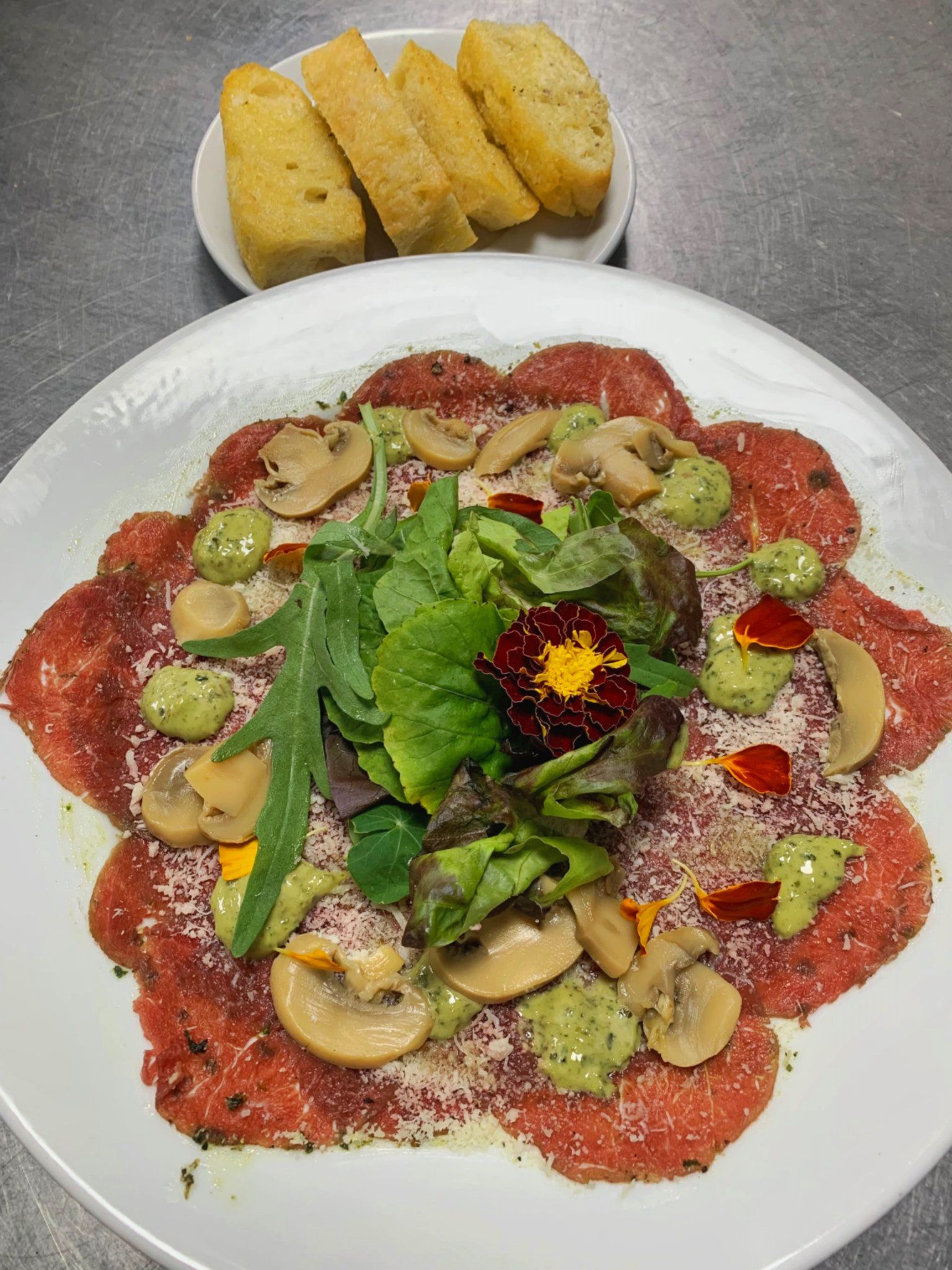 Carpaccio de lomito