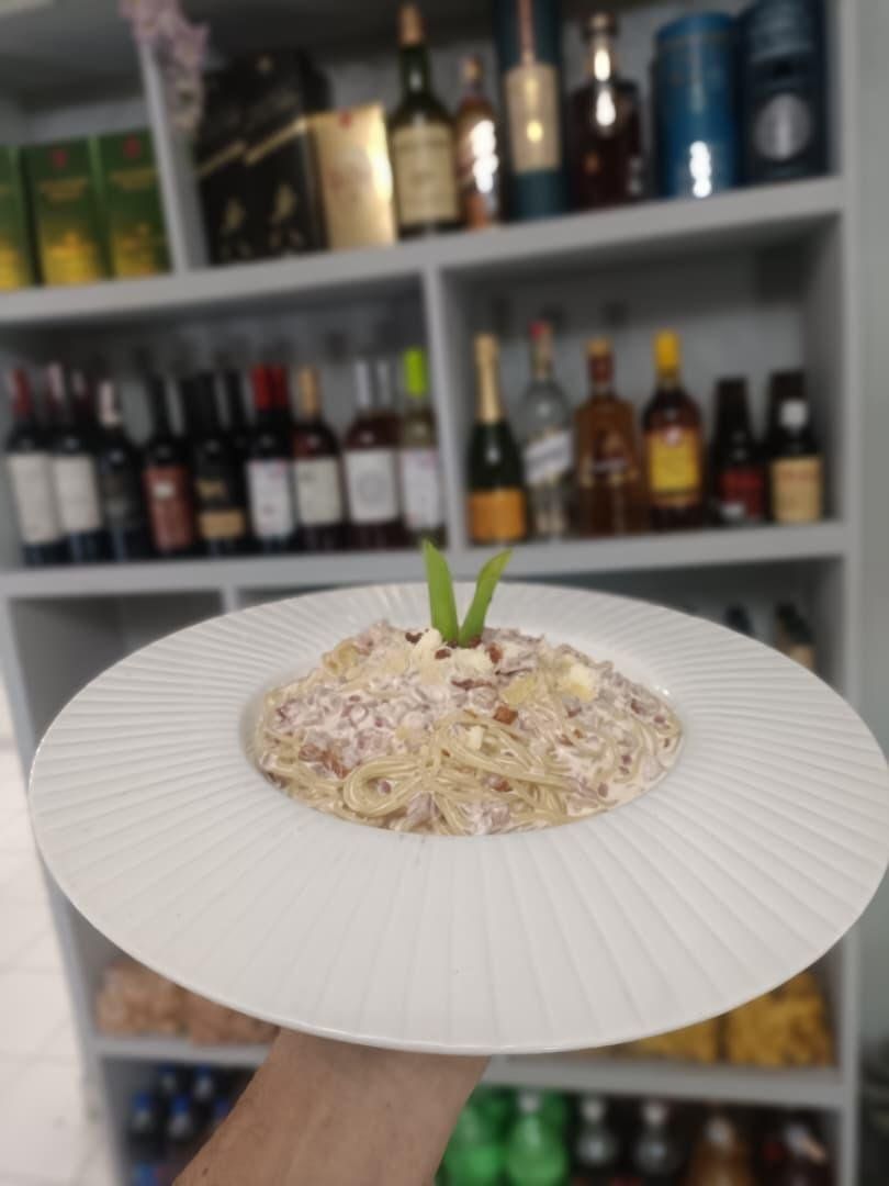 Carbonara a lo Venezolano