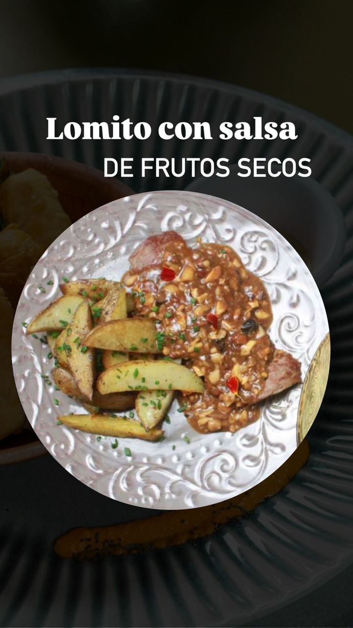 Lomito en Salsa de Frutos Secos
