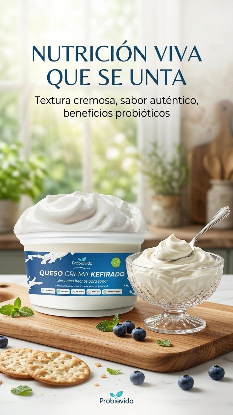 Queso Crema Kefirado 500 gr