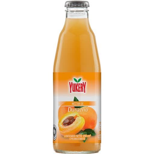 Yukery de durazno 355 ml