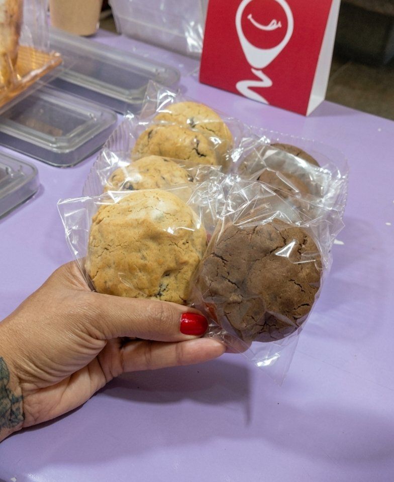 Galletas de chocolate y vainilla