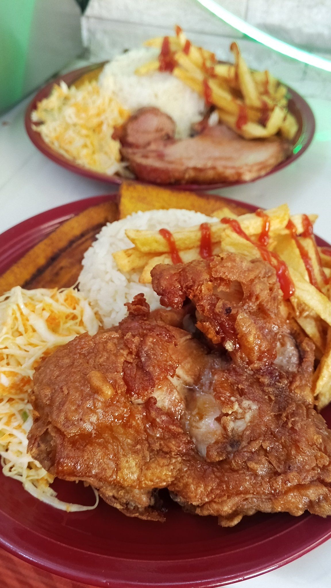 Pollo a la Broaster
