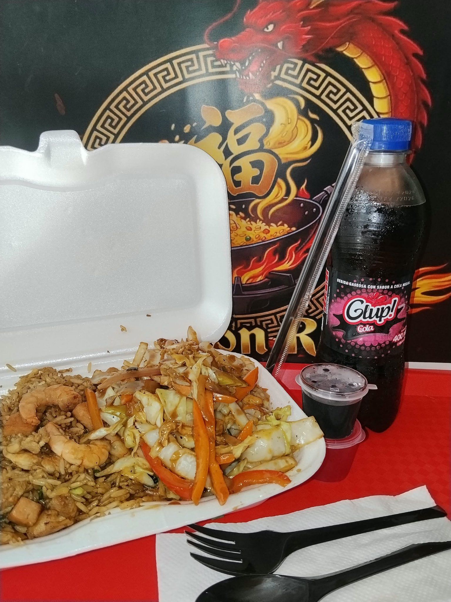 Combo 2 Arroz especial con Chopsuey + bebida de 400ml
