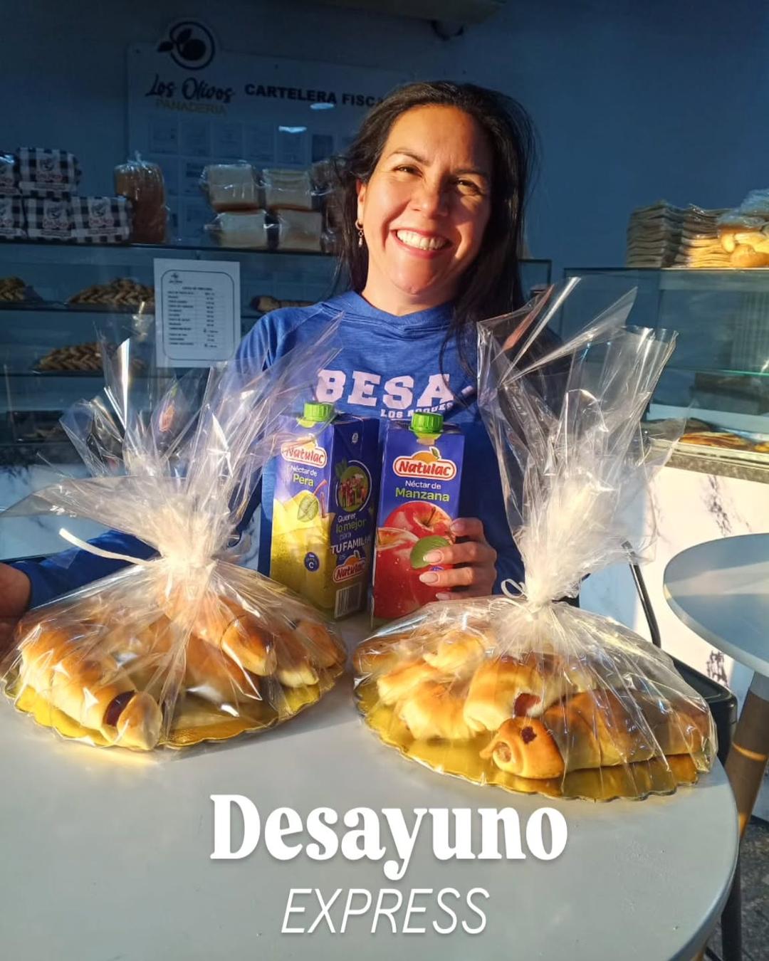 ¡Despierta tu día con nuestro Desayuno Express! ☕🥐⏳

Rápido, delicioso y listo para llevar. Porque las mañanas ocupadas no deben privarte de un buen desayuno.