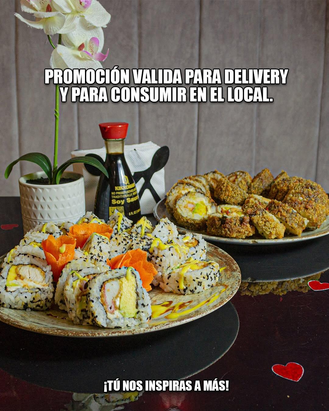 🚨Nueva Promo 30 rolls por 14,99$🚨
Con esta nueva opción puedes disfrutar tu sushi favorito y pedirlo como desees 😋 Tus rolls pueden ser fríos, tempurizados o mixtos 🥢
Elegir como Proteína: Pescado blanco 🐟 Pollo 🍗 cangrejo 🦀 o camarón 🍤 acompañado de queso crema, aguacate 🥑 cenollín, y las deliciosas salsas Fuji y Anguila.
La opción ideal para compartir con tu mejor amiga/o, ó co el amor de tu vida 🤭
Etiqueta en comentarios con quien la vendrías a probar 😋
Recuerda que tenemos delivery disponible 🛵 a toda la ciudad 🌆
¡Tú nos inspiras a más! 🔥
📍Urb. El Centro - Maracay
🏍️0424-8106071