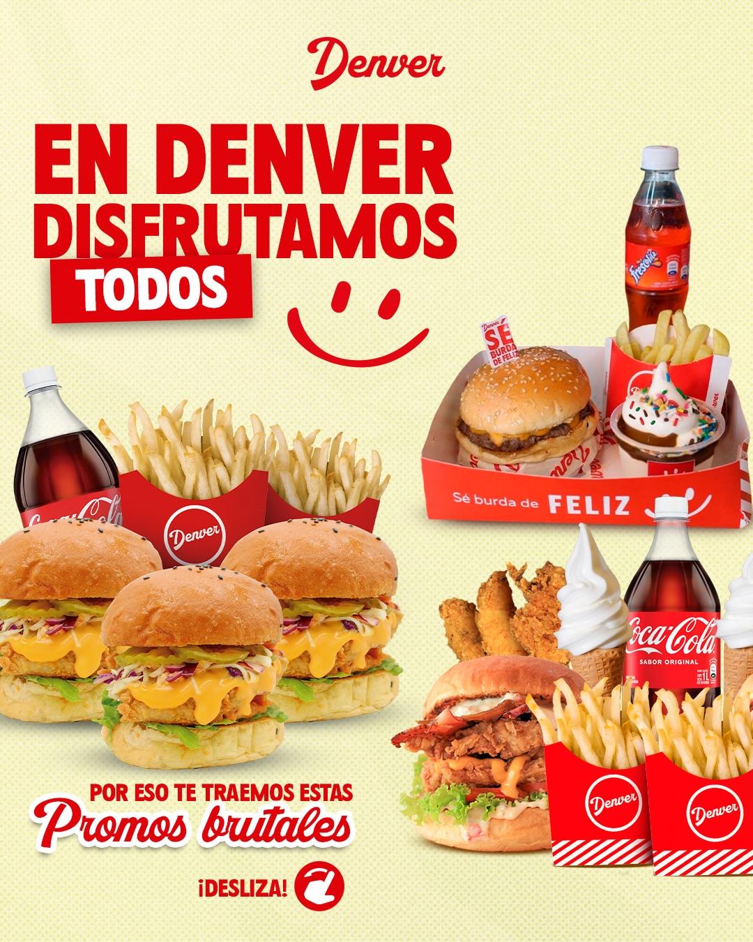 ¡En Denver disfrutamos todos! 🍔
Trae a toda la familia o amigos y disfruten de PROMOS de otro nivel
•Nuggets kids
•Burger kids
•Granjechiken
•Arcade dúo
•Denver house
•Burda de buena
•Burda de santa
Comida deliciosa de verdad. Y tu ¿cuál eliges? 💥🫣
📍 Te esperamos en nuestro local o pídelo por delivery
degustyapp
#denverfood #maracay #seburdadefeliz #promos
