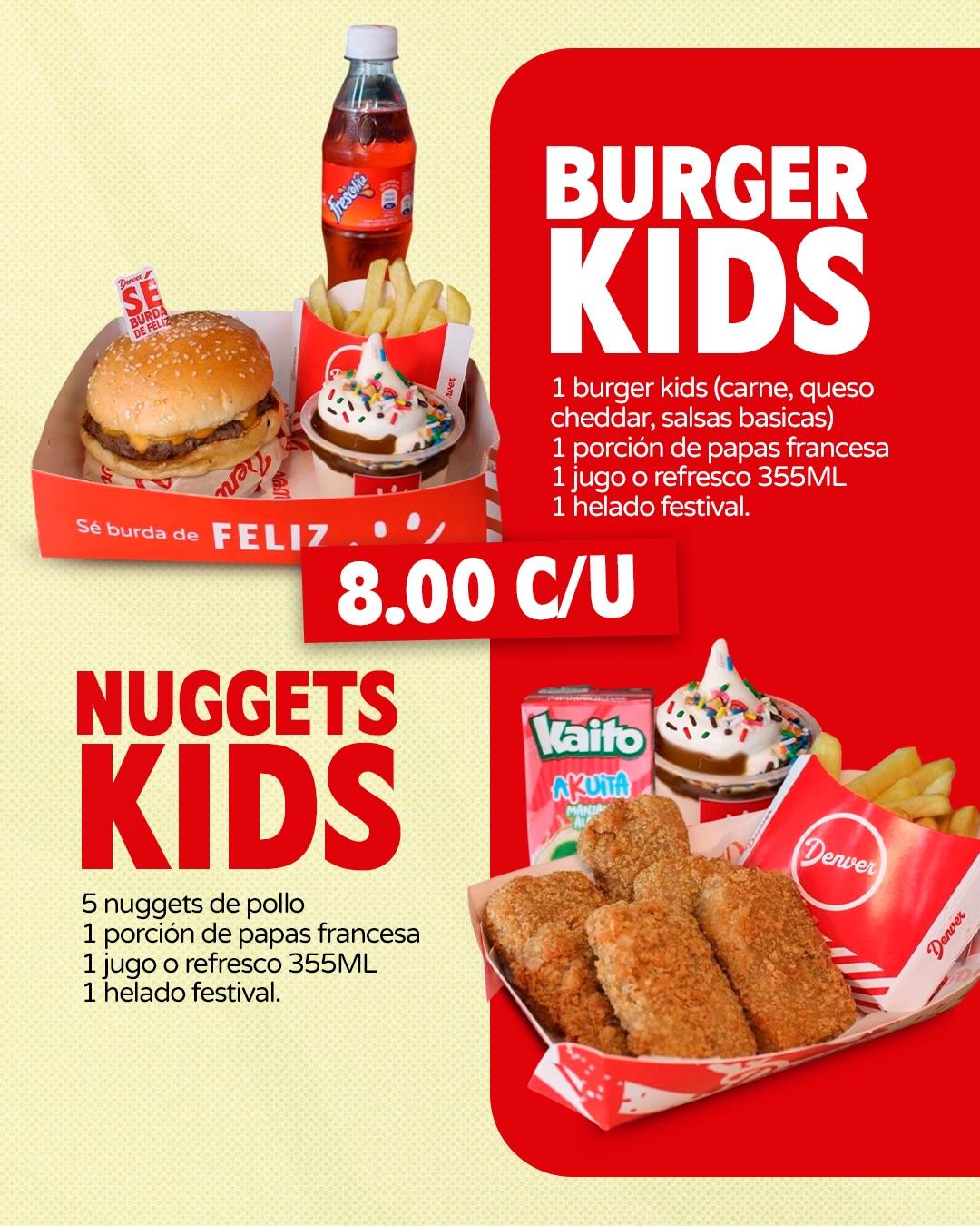 ¡En Denver disfrutamos todos! 🍔
Trae a toda la familia o amigos y disfruten de PROMOS de otro nivel
•Nuggets kids
•Burger kids
•Granjechiken
•Arcade dúo
•Denver house
•Burda de buena
•Burda de santa
Comida deliciosa de verdad. Y tu ¿cuál eliges? 💥🫣
📍 Te esperamos en nuestro local o pídelo por delivery
degustyapp
#denverfood #maracay #seburdadefeliz #promos