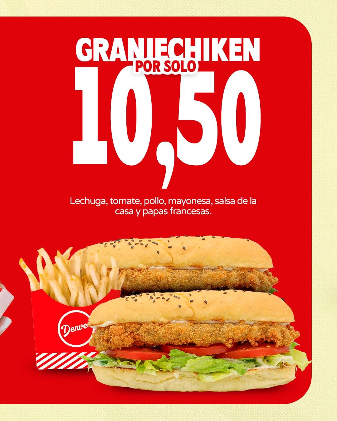 ¡En Denver disfrutamos todos! 🍔
Trae a toda la familia o amigos y disfruten de PROMOS de otro nivel
•Nuggets kids
•Burger kids
•Granjechiken
•Arcade dúo
•Denver house
•Burda de buena
•Burda de santa
Comida deliciosa de verdad. Y tu ¿cuál eliges? 💥🫣
📍 Te esperamos en nuestro local o pídelo por delivery
degustyapp
#denverfood #maracay #seburdadefeliz #promos