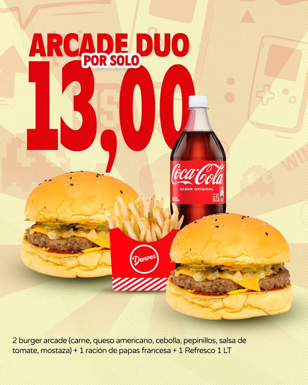 ¡En Denver disfrutamos todos! 🍔
Trae a toda la familia o amigos y disfruten de PROMOS de otro nivel
•Nuggets kids
•Burger kids
•Granjechiken
•Arcade dúo
•Denver house
•Burda de buena
•Burda de santa
Comida deliciosa de verdad. Y tu ¿cuál eliges? 💥🫣
📍 Te esperamos en nuestro local o pídelo por delivery
degustyapp
#denverfood #maracay #seburdadefeliz #promos