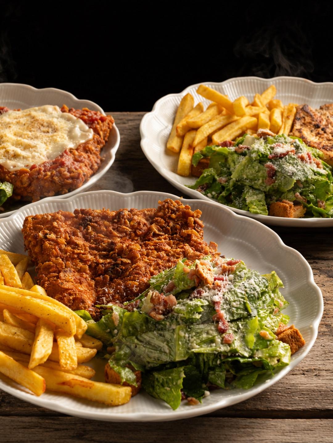 Les presentamos nuestras Pechugas Rockers, una nueva forma de disfrutar el sabor que tanto te gusta.

✨ Elige tu favorita:
🔥 Al Grill
🔥 Crispy
🔥 Napolitana
🔥 A la Parmesana

$6.5 (Tasa BCV)

Todas vienen acompañadas de papas a la francesa 🍟 y nuestra deliciosa Ensalada César 🥗.

⏰ Disponibles desde el mediodía y durante todo el día.

📍 Disfrútalas en La Casita Rockera, pídelas para Delivery o pasa por tu Pick Up.

¿Ya sabes cuál vas a probar primero? 🤘

#Rockers #MasQueHamburguesas #PechugasRockers #Maracay #DeliveryMaracay ComidaMaracay FoodLovers EnsaladaCesar PechugaParmesana PechugaNapolitana PechugaCrispy PechugaAlGrill LaCasitaRockera NuevoMenu RockersFood  degustyapp
