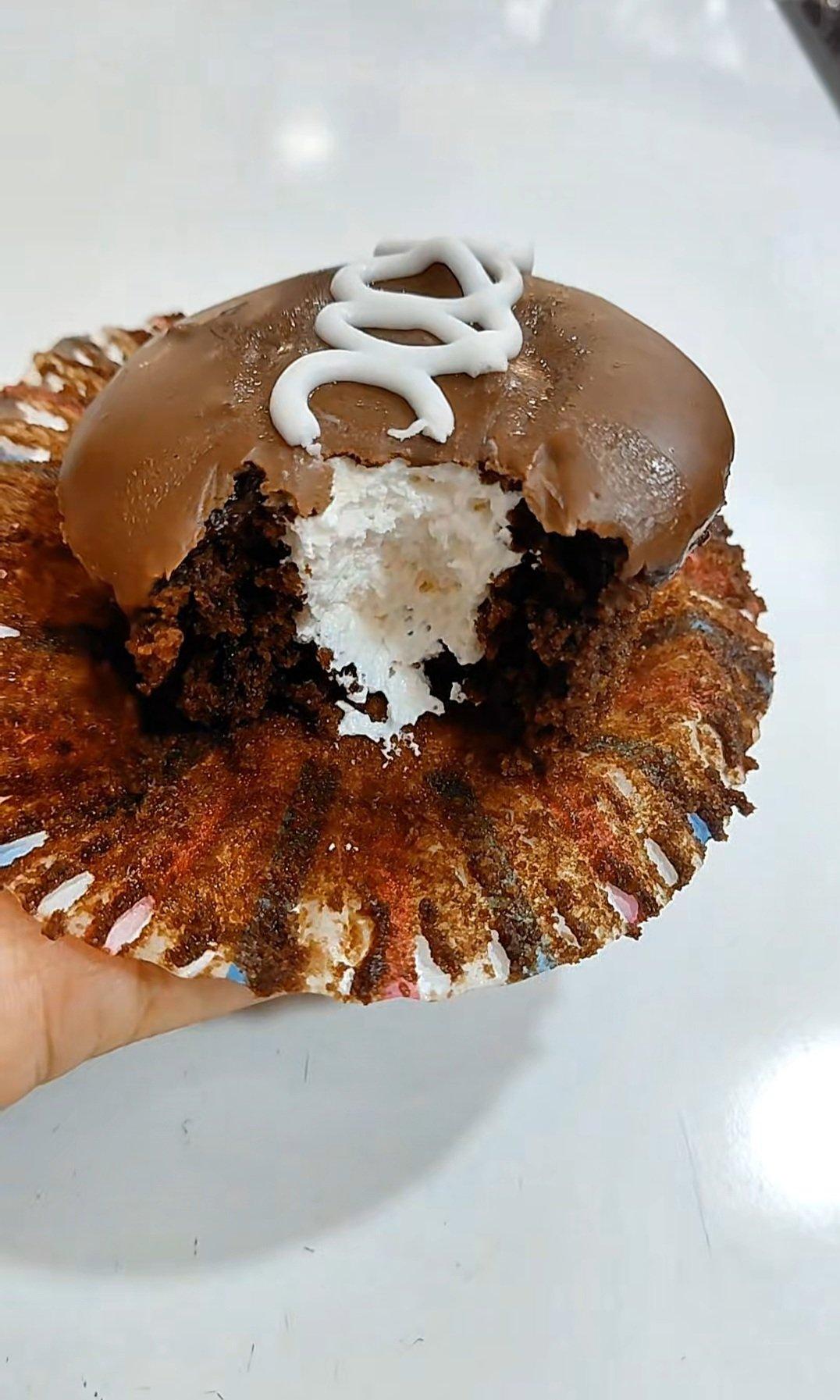 cupcakes de chocolate