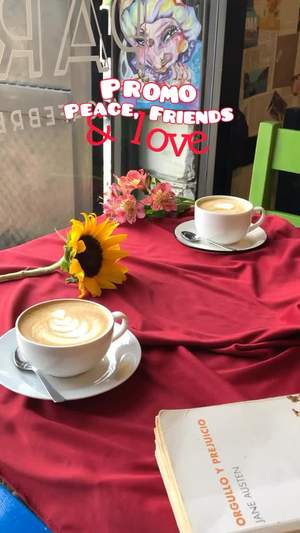 Y les traemos una promo para celebrar esas amistades y esos amores que nos llenan el corazón ❤️

2 cafecitos (Latte o capuccino) y una torta de red velvet por $8

Los queremos y celebremos juntos 📚☕️🫶