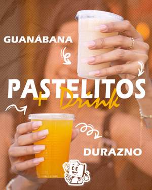 Pastelitos + Juguitos Naturales = La combinación ganadora 🏆 ¿Guanábana o Durazno? No importa cuál elijas, lo importante es que los acompañes con los mejores pastelitos✨