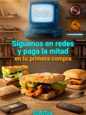 Hola foody, te tenemos una oferta que querrás aprovechar
Vas a pagar tan solo la mitad en tu primera compra 
Solo tienes que 
Seguirnos en una de nuestras redes, puede ser cualquiera de las dos:
IG: atsix0
TikTok: atisixsan
Comenta en cualquier publicación degustyapp
Si no la tienes descargarte la app que te brinda lo mejor en gastronomía de Maracay #degustyapp síguenos y serás parte de la mejor experiencia culinaria de Maracay...
Ah! y reclama tu descuento 
#atsix