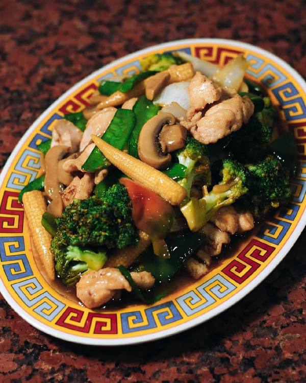 Pollo con vegetales