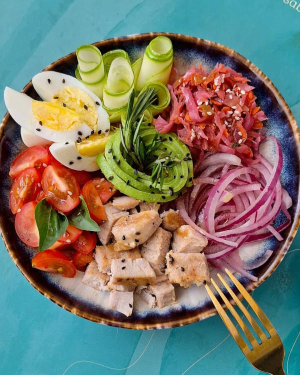 Poké de atún