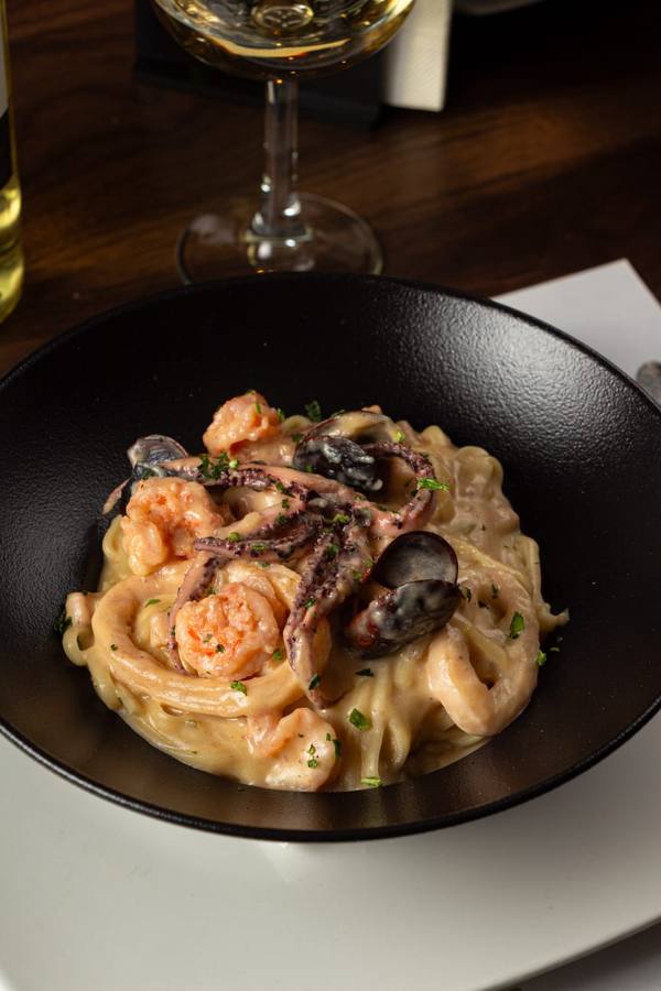 Pasta delicias del mar
