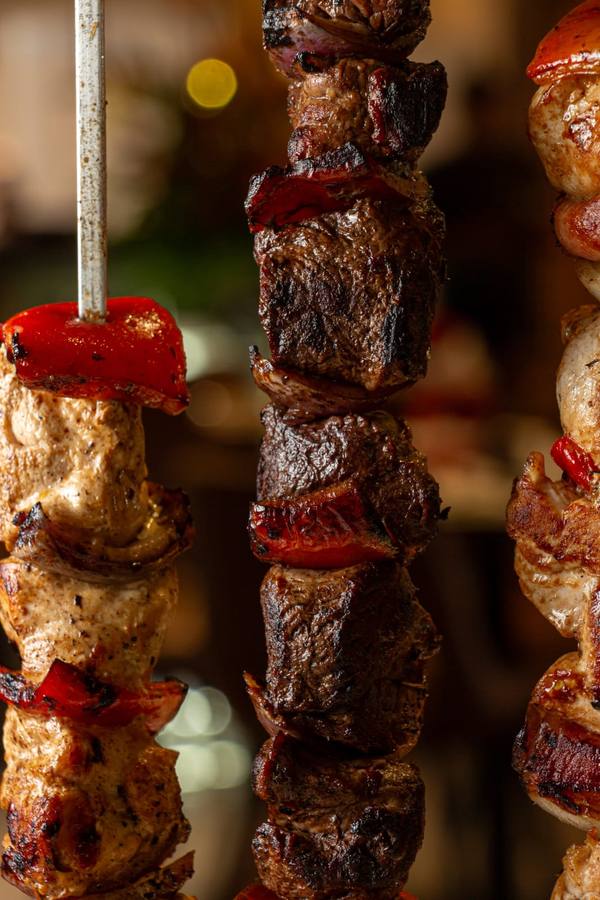 Espetadas de carne