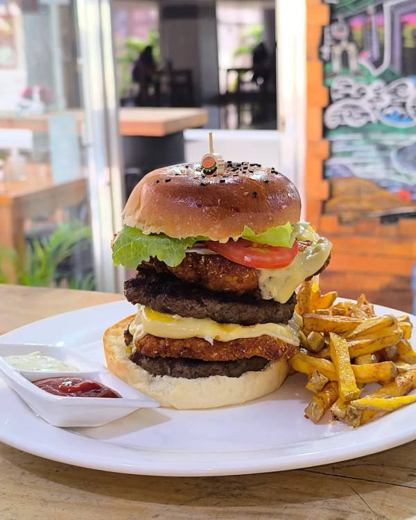 Hamburguesa mixta