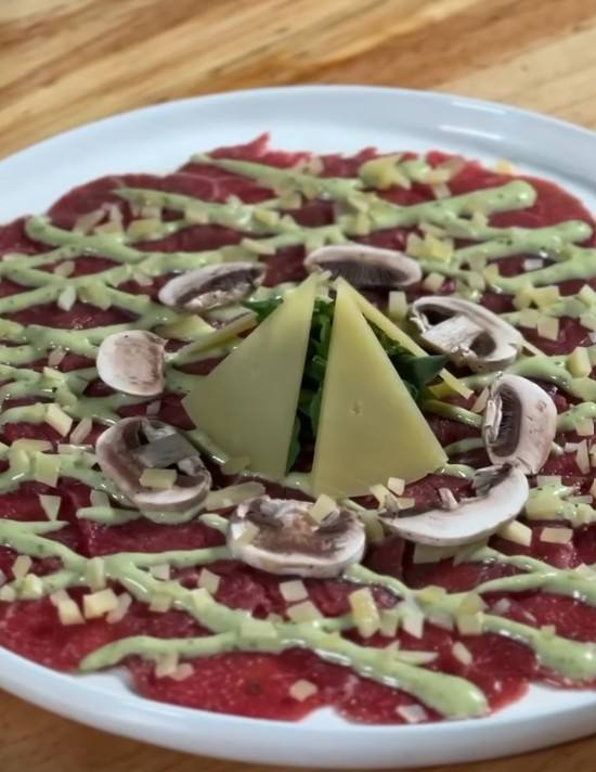 Carpaccio de lomito