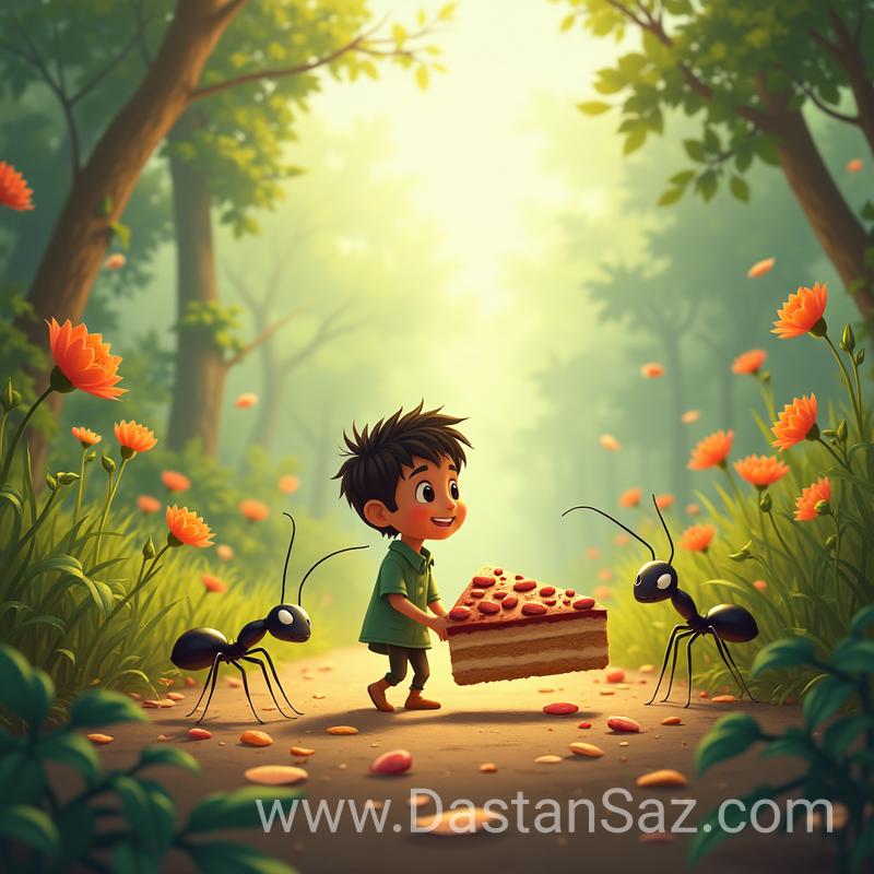 مانی مورچه تنها