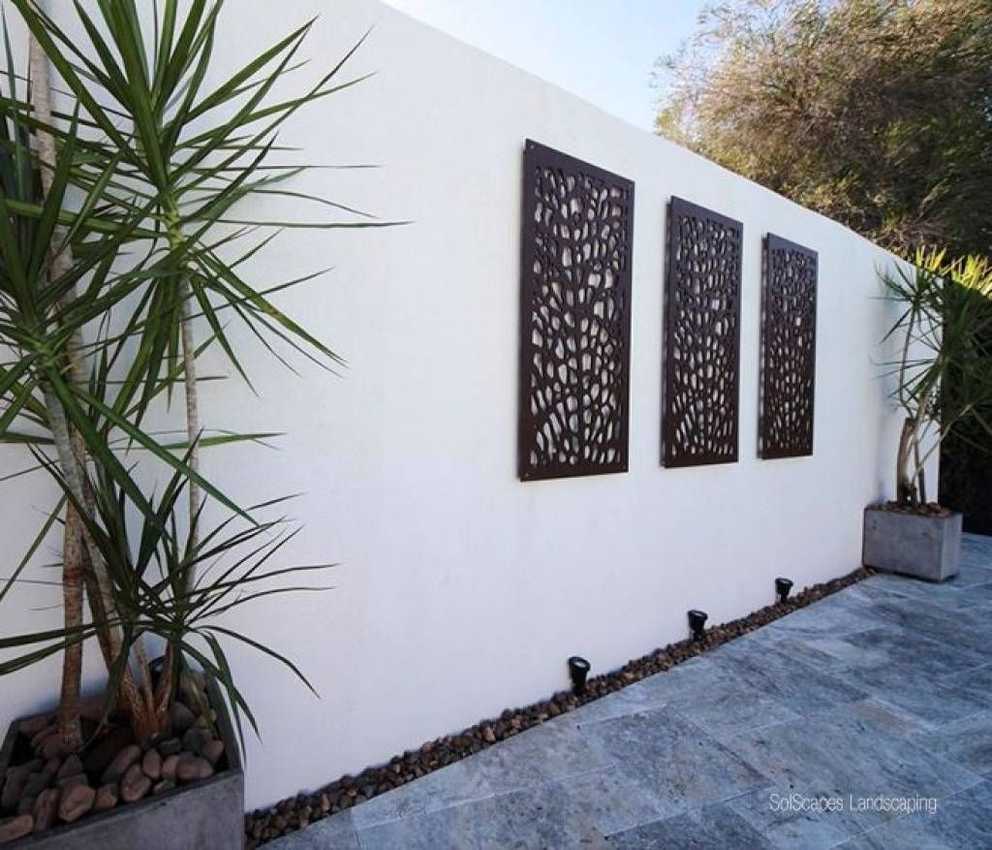Featured Photo of Contemporary Outdoor Wall Art